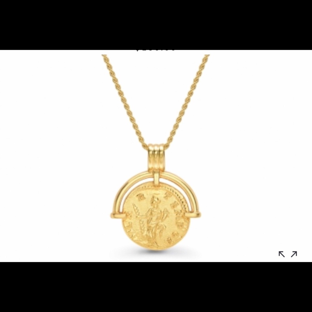 LUCY WILLIAMS ROMAN ARC COIN NECKLACE Missoma